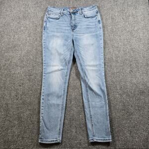 Judy Blue Jeans Women's 32x28 Blue Skinny Fit Stretch